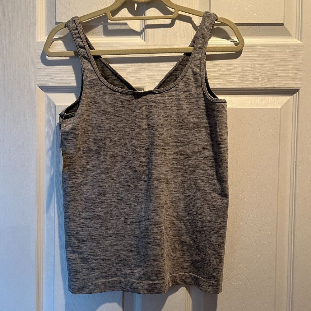 Anthropologie Reversible Tank:  Color: Grey.  Size: Large (E by Eloise) NWT.
